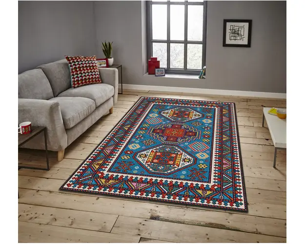 Covor, ASR CRPT-101 , 100x180 cm, Poliester, Multicolor