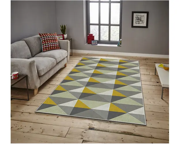 Covor, ASR CRPT-132 , 100x140 cm, Poliester, Multicolor