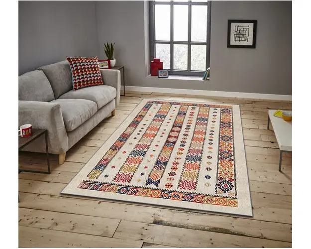 Covor, ASR CRPT-142 , 100x140 cm, Poliester, Multicolor