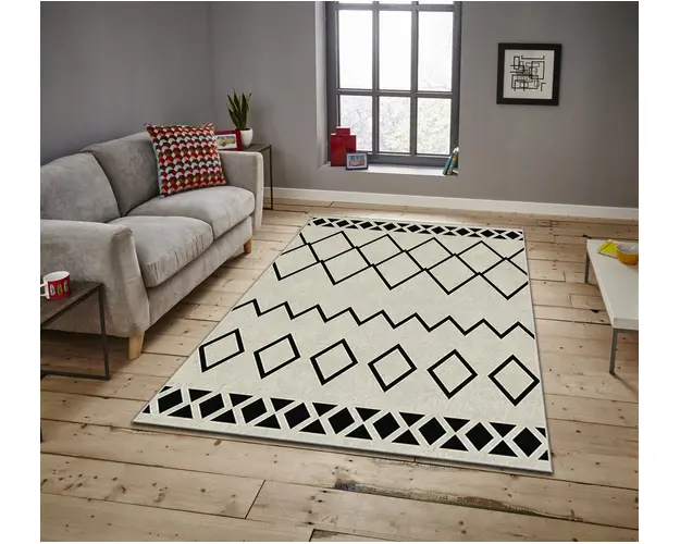 Covor, ASR CRPT-143 , 100x140 cm, Poliester, Multicolor