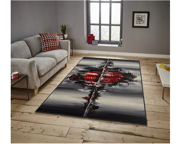 Covor, ASR CRPT-23 , 100x180 cm, Poliester, Multicolor