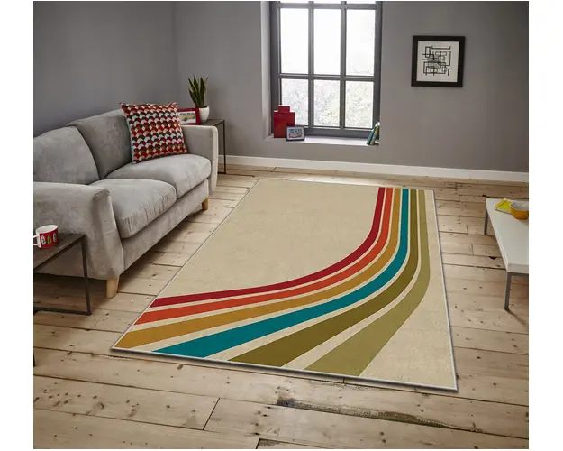 Covor, ASR CRPT-3 , 100x140 cm, Poliester, Multicolor