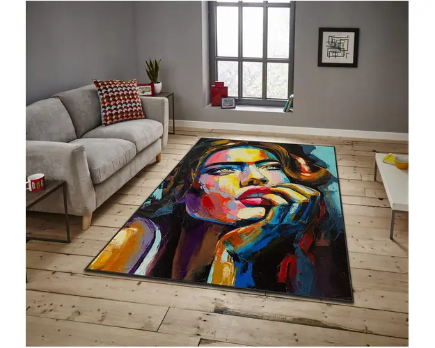 Covor, ASR CRPT-30 , 140x220 cm, Poliester, Multicolor