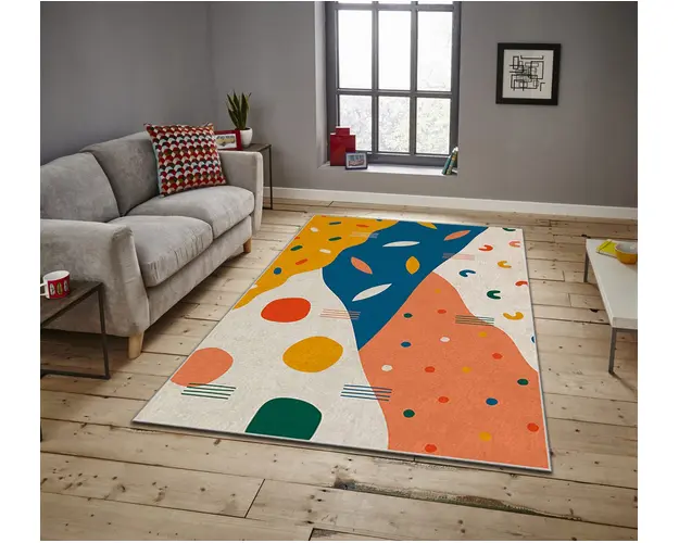 Covor, ASR CRPT-33 , 100x180 cm, Poliester, Multicolor