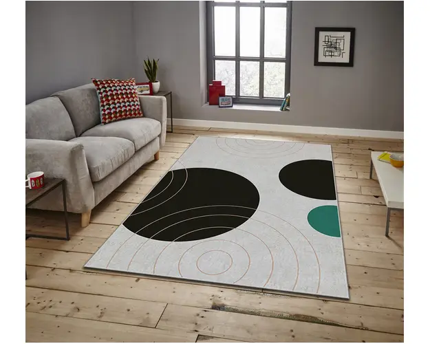 Covor, ASR CRPT-47 , 100x140 cm, Poliester, Multicolor