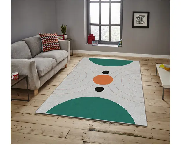 Covor, ASR CRPT-48 , 100x140 cm, Poliester, Multicolor