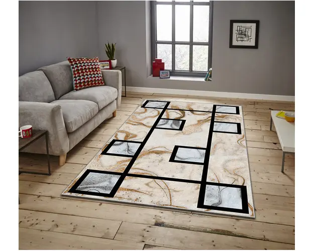 Covor, ASR CRPT-71 , 100x140 cm, Poliester, Multicolor