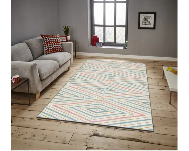 Covor, ASR CRPT-88 , 100x180 cm, Poliester, Multicolor