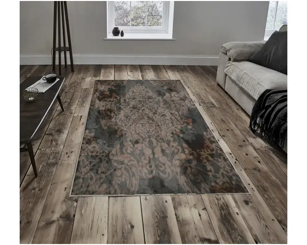 Covor de hol, Axton, 100x150 cm, Poliester, Multicolor