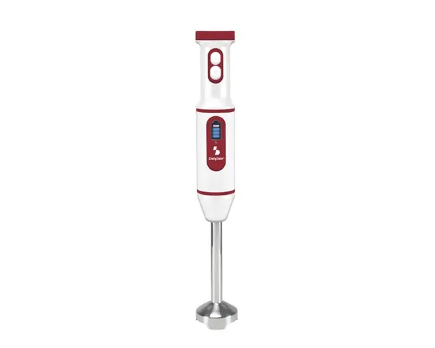 Blender vertical reincarcabil Beper, inox, multicolor