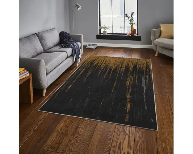 Covor de hol, Brantley, 100x150 cm, Poliester, Multicolor