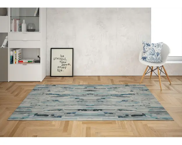 Covor de hol, Calliope, 100x150 cm, Poliester, Multicolor