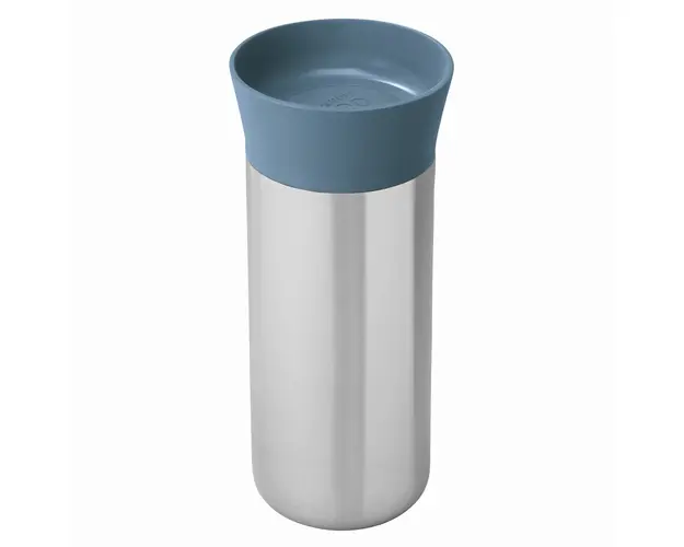 Cana termos BergHOFF, Leo Line, Ø8 x 18.5 cm, 330 ml, inox, albastru
