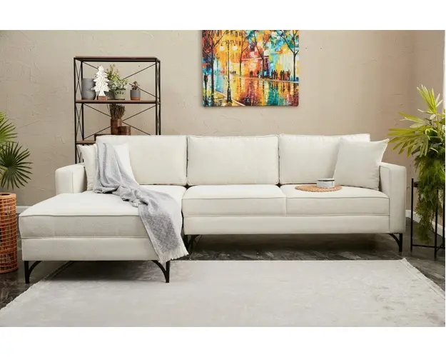 Coltar, Balcab Home, 825BLC2803, Lemn de fag, Crem/Negru