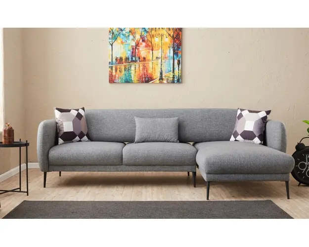 Coltar, Balcab Home, 825BLC2766, Lemn de fag, Gri