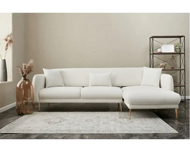 Coltar, Balcab Home, 825BLC2832, Lemn de fag, Crem / Aur