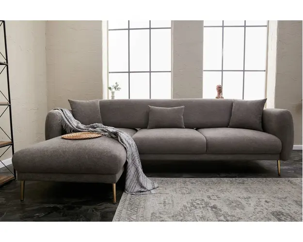 Coltar, Balcab Home, 825BLC2835, Lemn de fag, Gri / Auriu