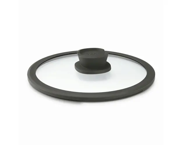 Capac din sticla BergHOFF, Leo Stone, Ø24 cm, margine din silicon