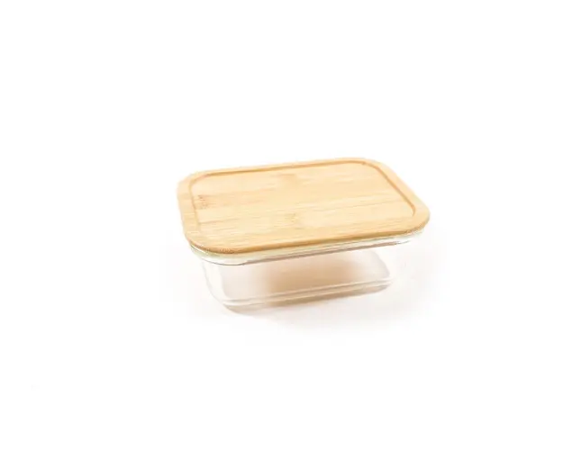 Caserola Bamboo Style, Mercury, 640 ml, 17.9x12.9x5.2 cm, sticla