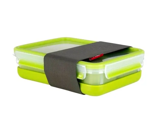 Caserola dreptunghiulara, Tefal, Clip&amp;Go, 1.2 L, verde