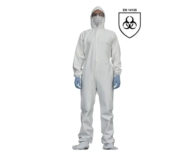 Combinezon de protectie impermeabil, STANDARD EN 14126, marimea M