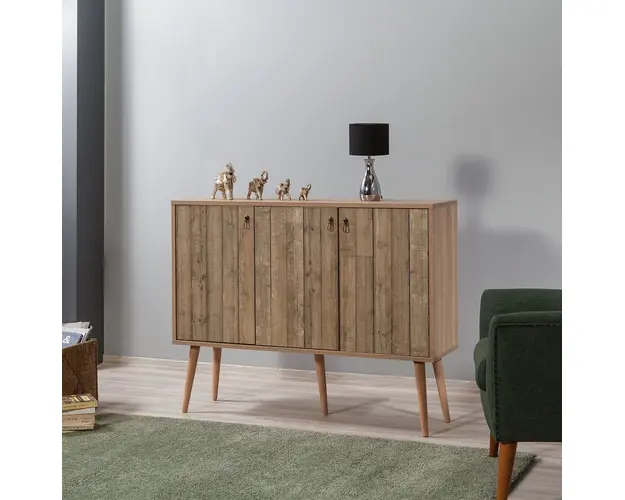 Comoda Mega 728, Vella, 120x36x94 cm, multicolor