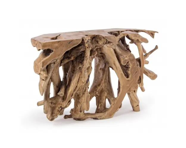 Consola, Soledad, Bizzotto, 120x40x77 cm, radacina de tec