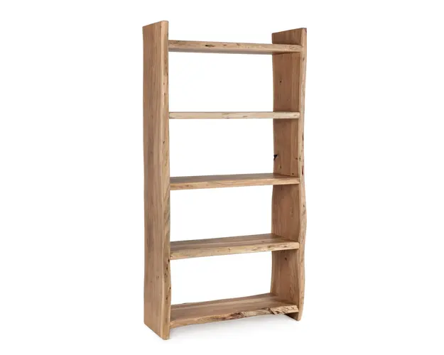 Corp biblioteca Eneas, Bizzotto, 90x35x175 cm, lemn de salcam