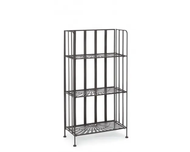 Corp biblioteca, Ray Brown, Bizzotto, pliabil, 63x31x116 cm, otel