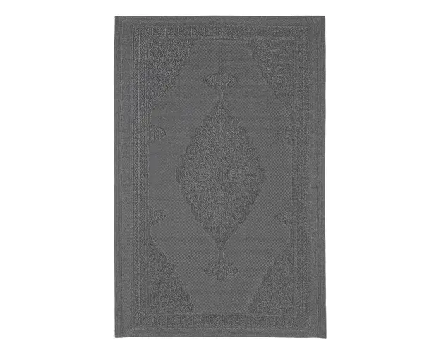 Covor de exterior Delbar, Bizzotto, 150 x 210 cm, polipropilena, gri