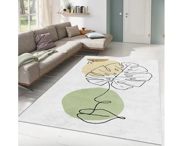 Covor, ALHO CARPET-16A , 100x180 cm, Poliester, Multicolor