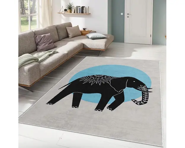 Covor, ALHO CARPET-26A , 120x180 cm, Poliester, Multicolor