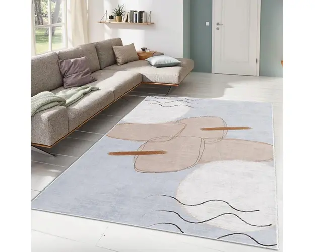 Covor, ALHO CARPET-30A , 120x180 cm, Poliester, Multicolor