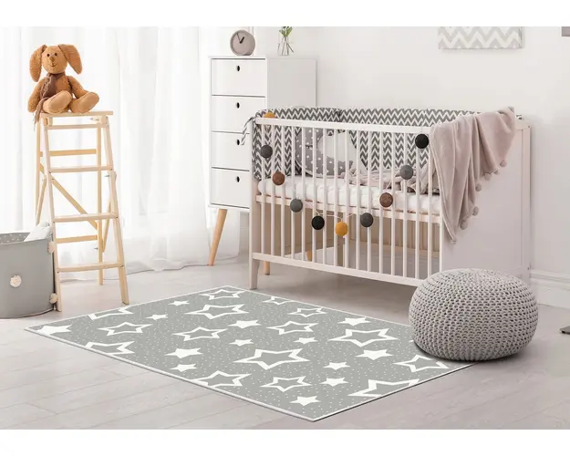 Covor, Kids-108, 120x180 cm, Poliamida, Gri