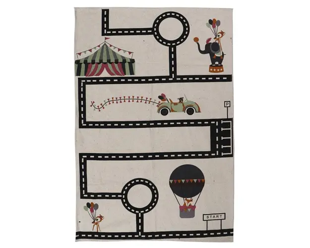 Covor pentru copii Game, Heinner, 120x160 cm, bumbac, multicolor