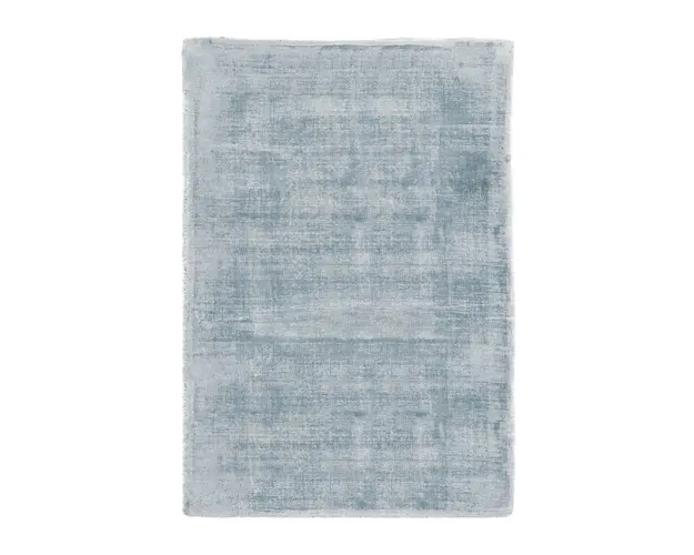 Covor Rashmi, Bizzotto, 140 x 200 cm, viscoza, verso din bumbac, albastru deschis