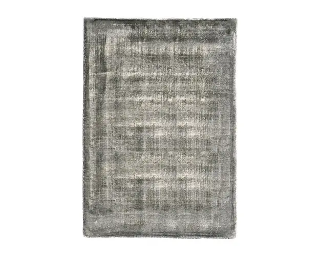 Covor Rashmi, Bizzotto, 140 x 200 cm, viscoza, verso din bumbac, gri