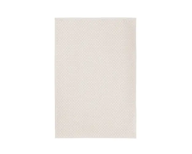 Covor Rhea, Bizzotto, 160 x 230 cm, polipropilena/poliester, verso latex, bej