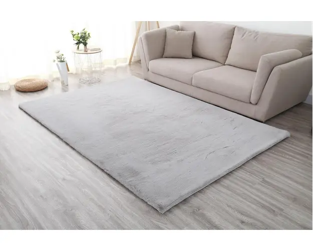 Covor Shaggy soft, Heinner, 200x300 cm, poliester/bumbac, gri