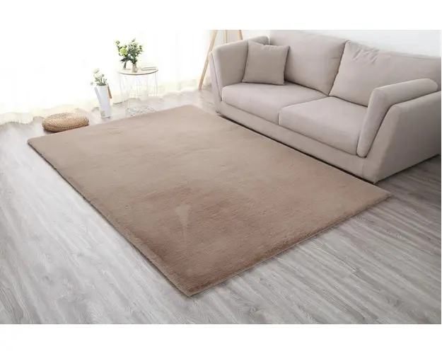 Covor Shaggy soft, Heinner, 200x300 cm, poliester/bumbac, maro