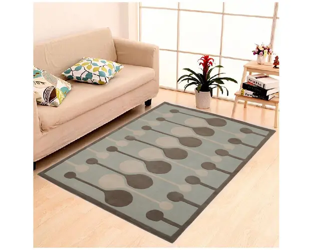 Covor Tear Bedora, 120x170 cm, 100% lana, multicolor, finisat manual