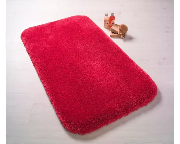 Covoras de baie Miami, Confetti, 100x160 cm, rosu