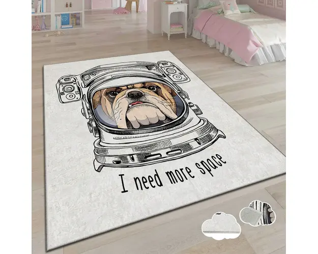 Covor, csbrghl-247, 100x140 cm, Poliester, Multicolor