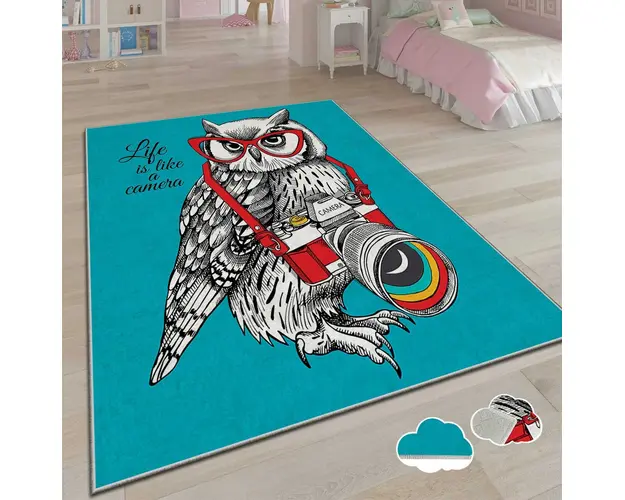 Covor, csbrghl-304, 100x140 cm, Poliester, Multicolor