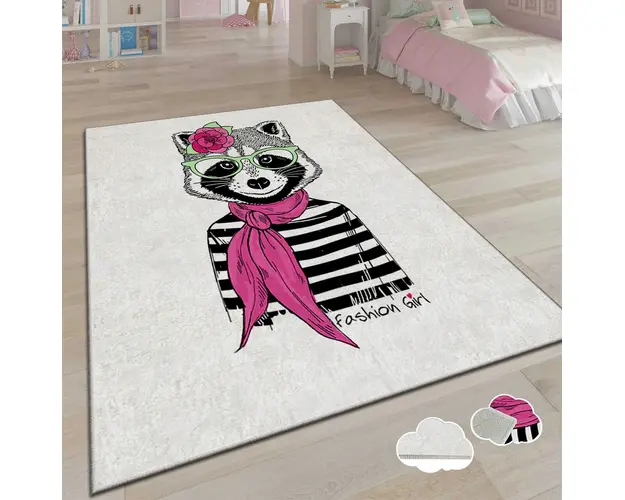 Covor, csbrghl-308, 120x180 cm, Poliester, Multicolor