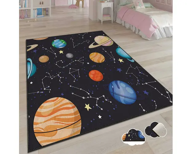 Covor, csbrghl-660, 100x140 cm, Poliester, Multicolor