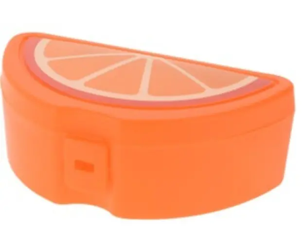 Cutie pentru pranz Orange, 21x7.5x12 cm, polipropilena, portocaliu