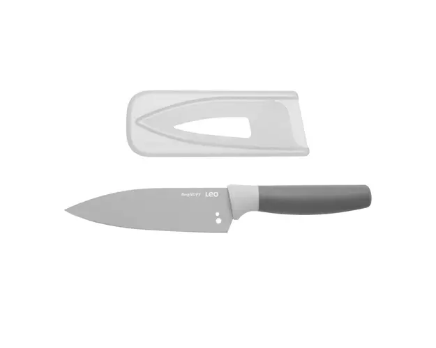 Cutitul bucatarului BergHOFF, Leo, 14 cm, inox, gri
