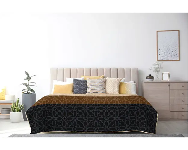 Cuvertura matlasata cocolino, Alcam, Antique, 210x220 cm