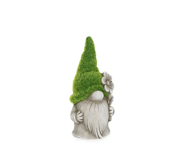 Decoratiune de gradina Gnome, Bizzotto, 8 x 18 cm, teracota